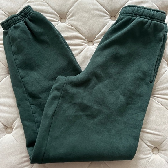 TNA Pants - TNA cozy AF jogging pants size xxs forest green